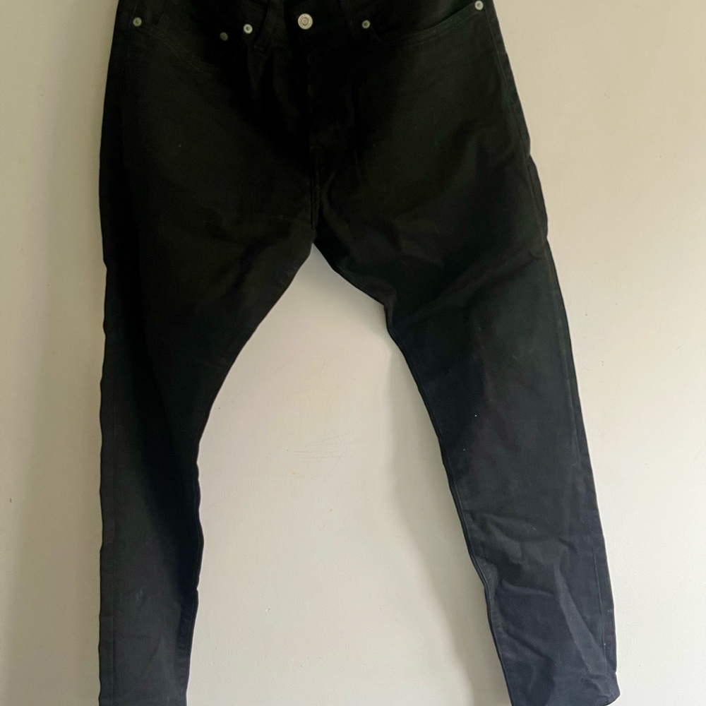 H&M Women’s Black Slim Fit Denim Jeans Size 34- Casual Streetwear Basic